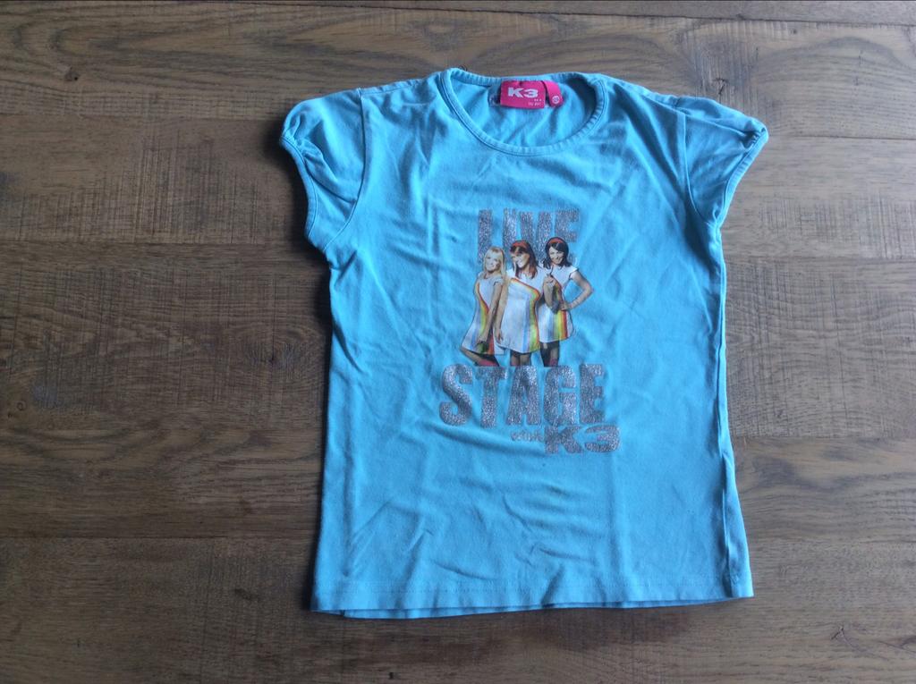 T shirt K3 maat 128, Ophalen of Verzenden