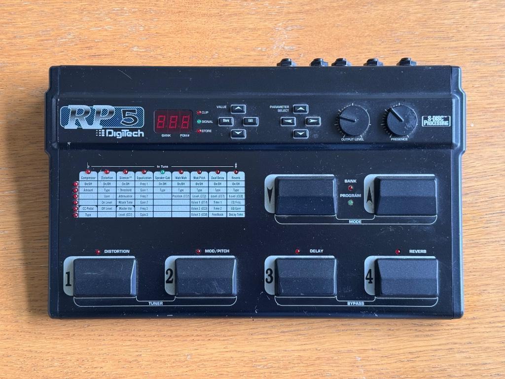 Digitech RP5, Enlèvement, Utilisé, Multi-effet