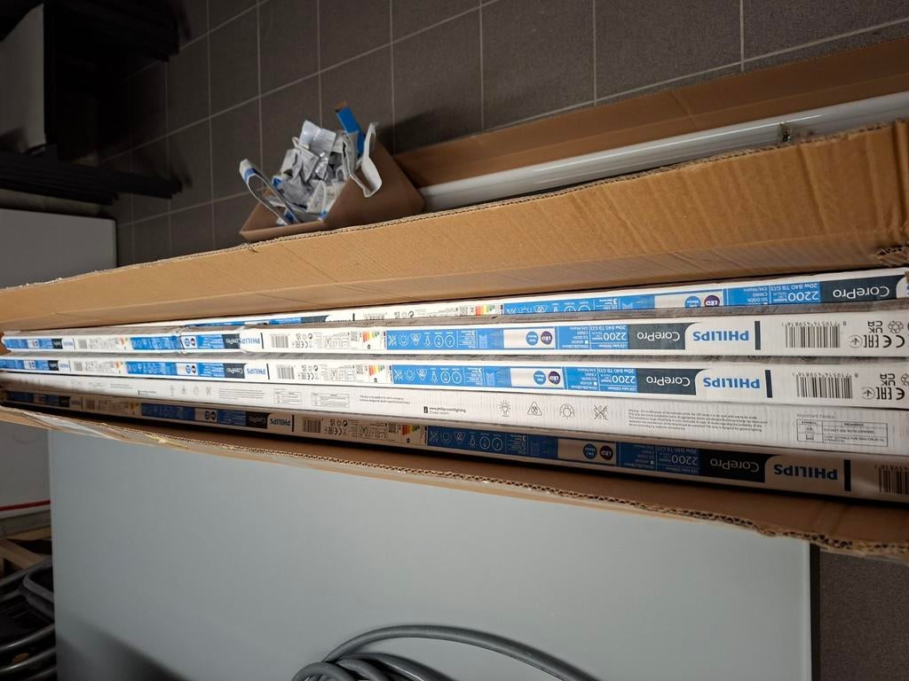 Nieuw led TL lampen 1500mm 9 stuks, Ophalen, Zo goed als nieuw