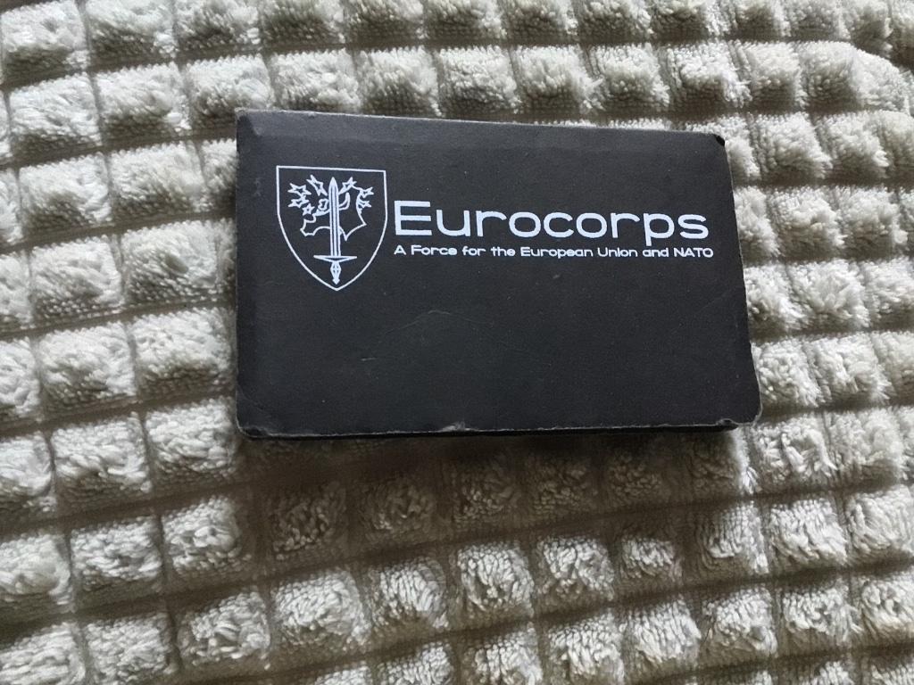 Eurocorps European Union and Nato post-it, Verzamelen, Merken en Reclamevoorwerpen, Ophalen of Verzenden