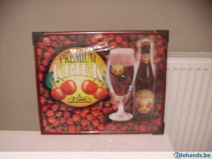 reclame bord premium kriek st louis, Enlèvement ou Envoi, Neuf