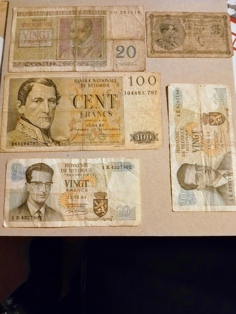 Billets belges, Enlèvement ou Envoi, Belgique, Billets en vrac