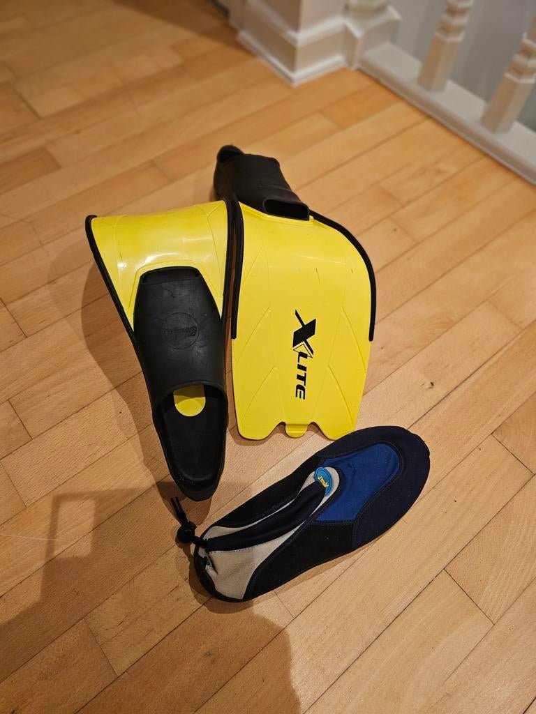 Palmes de nagement/kit de plongée en apnée/lunettes de natat, Enlèvement ou Envoi, Comme neuf