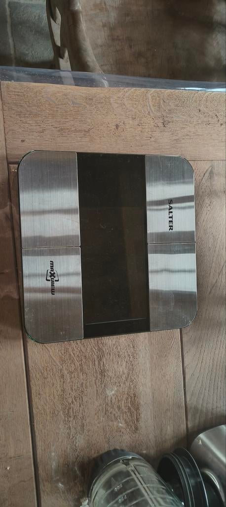 Salter maxview personenweegschaal, Maison & Meubles, Accessoires pour la Maison | Miroirs, Enlèvement