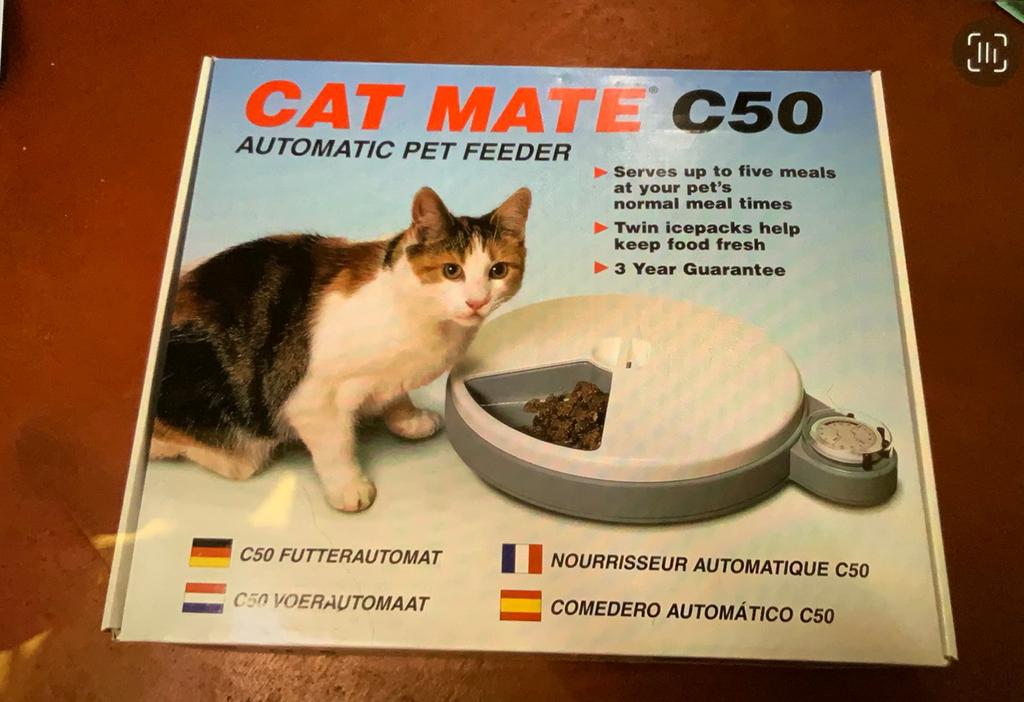 Mangeoire pour chat sur piles, Enlèvement ou Envoi, Comme neuf