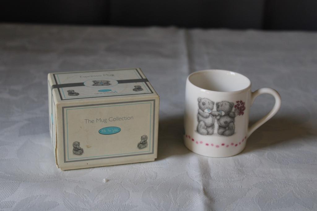 *Me to you Espresso mug, Ophalen of Verzenden, Zo goed als nieuw, Overige stijlen, Kop(pen) en/of Schotel(s)