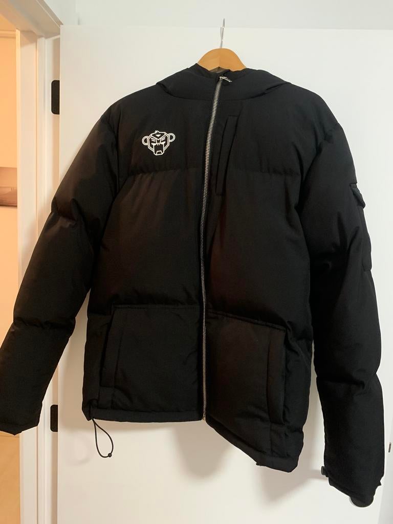 Zeer warme jas Black Bananas maat M perfecte staat, Kleding | Heren, Ophalen of Verzenden, Nieuw, Maat 48/50 (M), Zwart