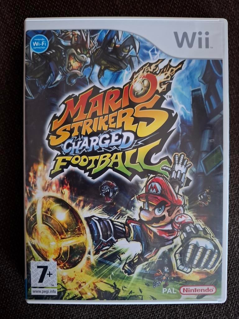 Ballon de football chargé sur Wii Mario Strikers, Enlèvement ou Envoi, Comme neuf