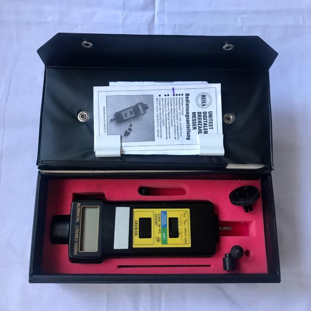 digitale toerenteller 1 > 10000T/min, Motoren, Ophalen of Verzenden, Gebruikt
