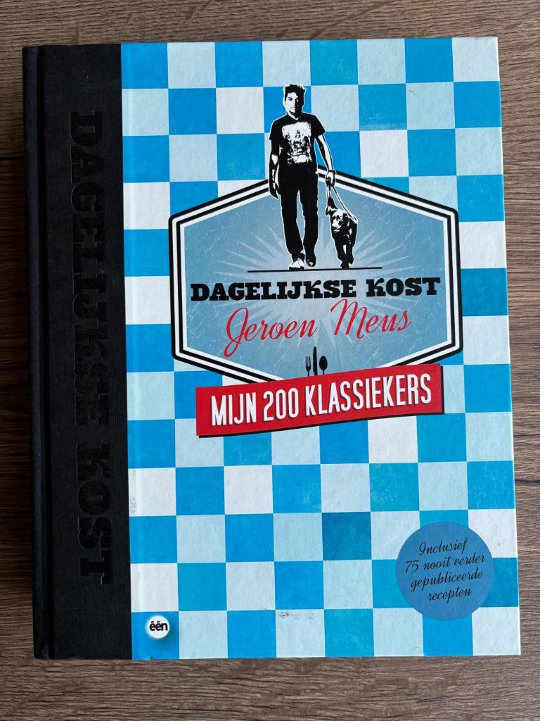 Jeroen Meus Dagelijkse Kost Mijn 200 Klassiekers (nieuw), Boeken, Kookboeken, Ophalen of Verzenden, Zo goed als nieuw, Jeroen Meus