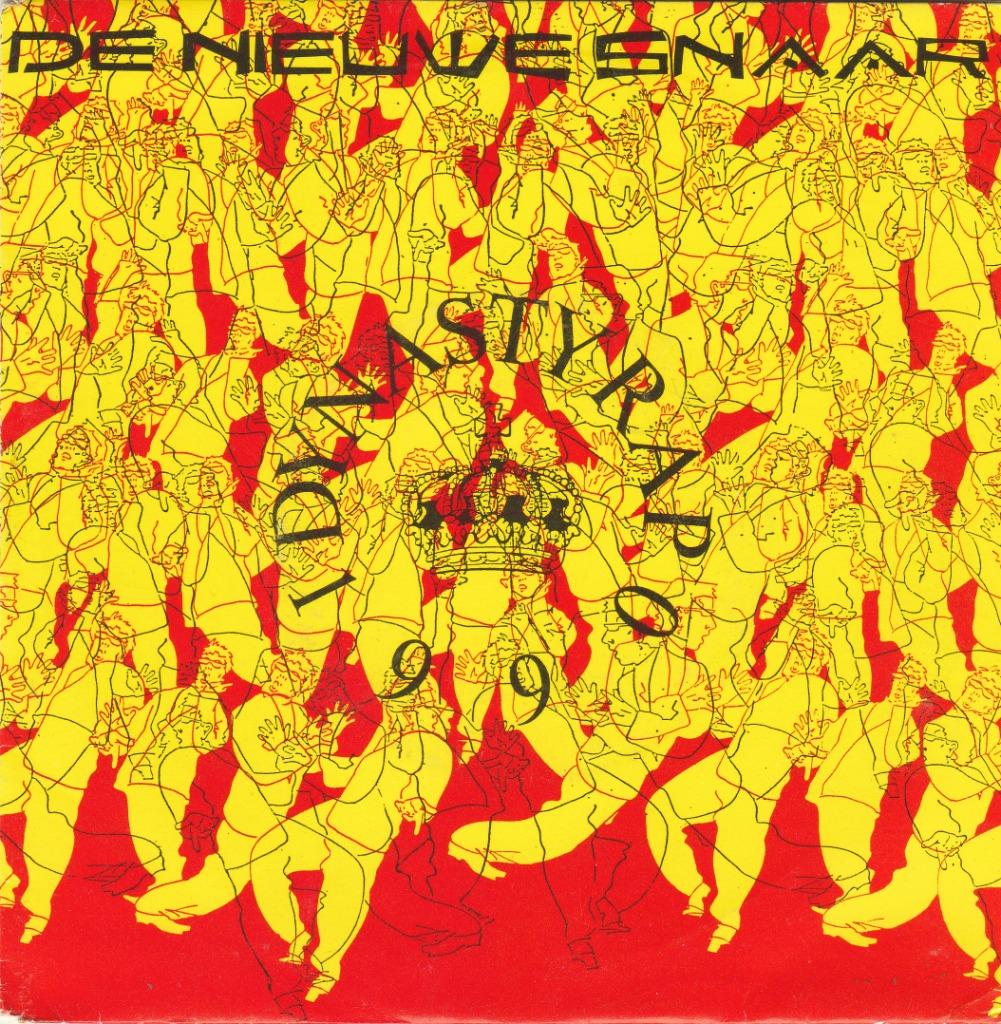 45T: De Nieuwe Snaar: Dynasty Rap 1990, Ophalen of Verzenden, Zo goed als nieuw, Overige formaten