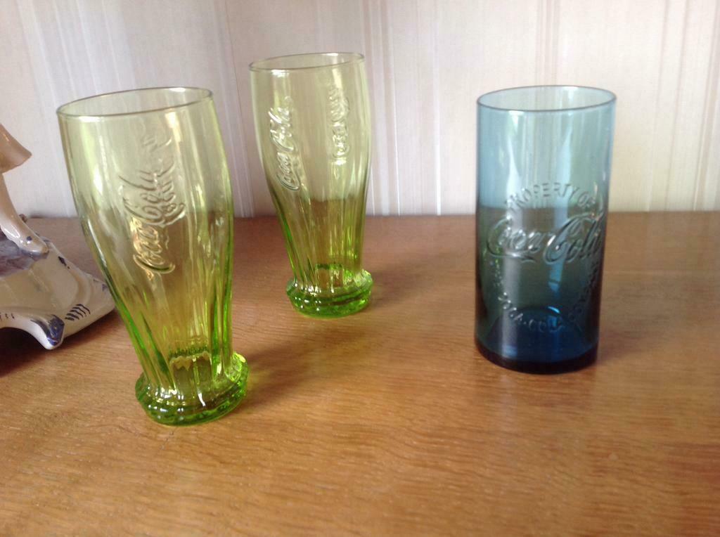 3 Speciale Coca Cola glazen, Collections, Enlèvement ou Envoi, Neuf, Verre à soda