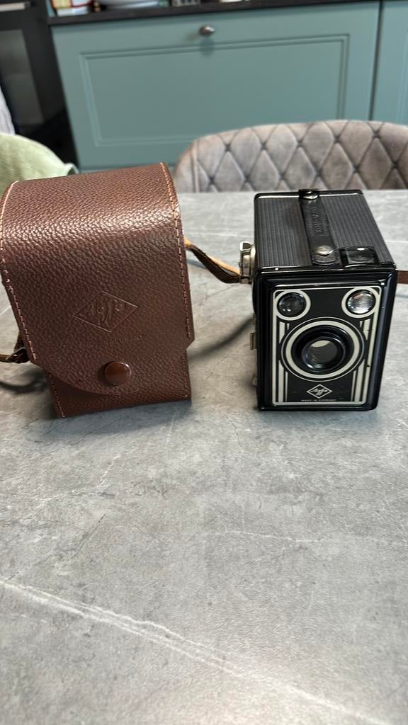 Agfa box B2, Ophalen, Voor 1940, Fototoestel