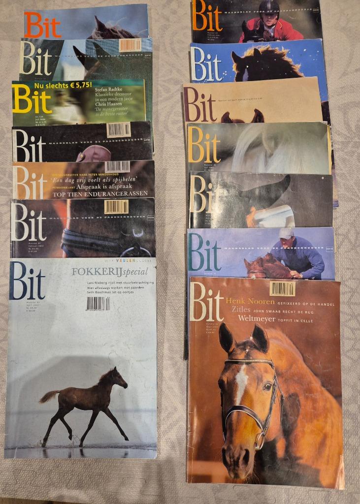 Tijdschriften paardrijden bit, Boeken, Ophalen of Verzenden, Gelezen, Sport en Vrije tijd