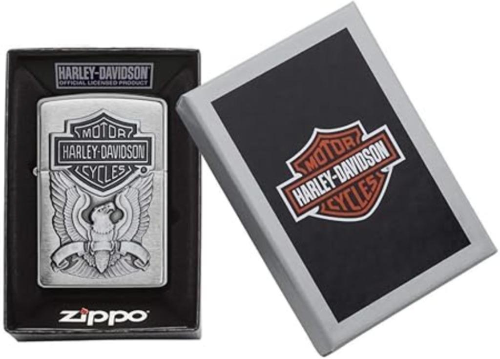 Zippo Aansteker Harley Davidson SNELLE GRATIS LEVERING, Verzamelen, Verzenden, Nieuw, Aansteker