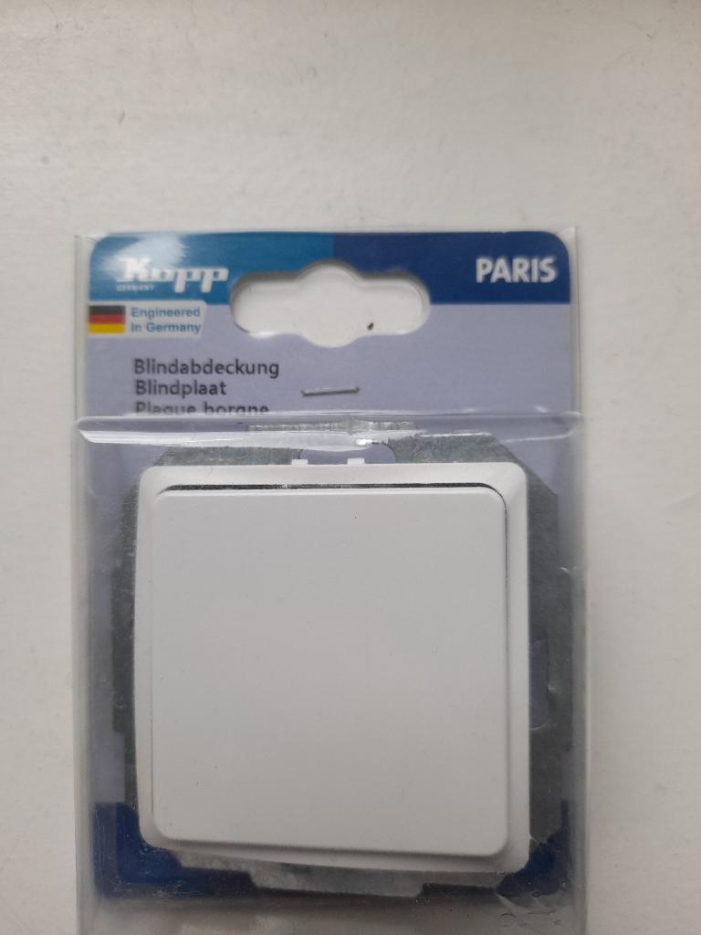 Plaque borgne pour prise électrique, Enlèvement, Neuf, Autres types