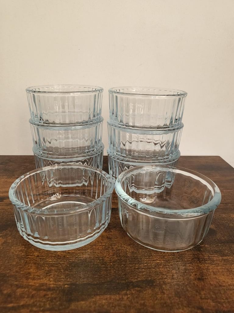 Lot de 8 plats à four en pyrex *Nouveau*, Enlèvement ou Envoi, Neuf, Verre