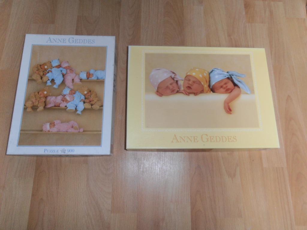 2 puzzels Anne Geddes, Enlèvement