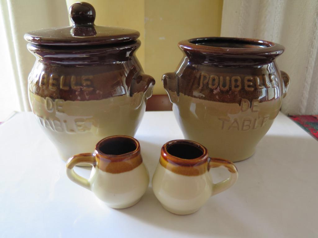 poubelle de table, Enlèvement ou Envoi, Poterie rustique, Comme neuf, Céramique
