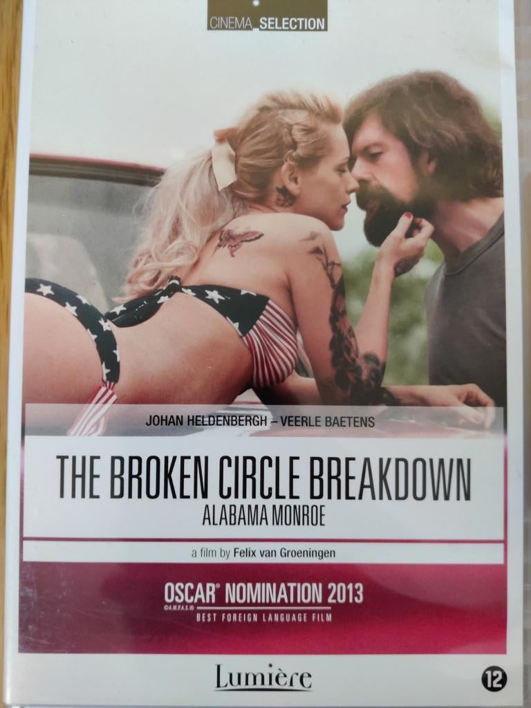 The Broken Circle Breakdown (2012) (Veerle Baetens) DVD, Cd's en Dvd's, Ophalen of Verzenden, Zo goed als nieuw