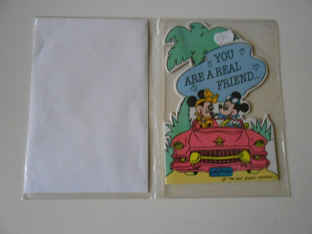 Postkaart Mickey Mouse, Ophalen of Verzenden, Mickey Mouse
