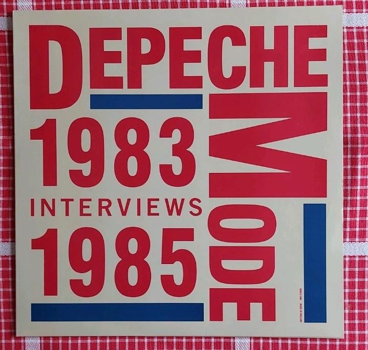 12” - Depeche Mode — 1983/85 Interviews – Picture Disc, Ophalen of Verzenden, Zo goed als nieuw, 12 inch