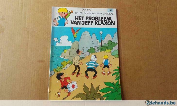 Jommeke.158.Het probleem van Jeff Klaxon, Ophalen of Verzenden, Gelezen