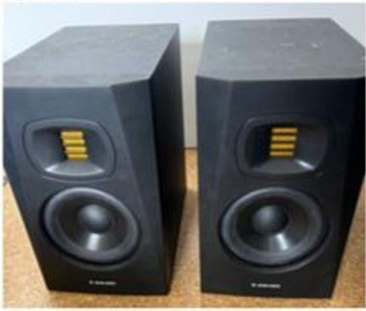 Adam Audio T5v Monitors 2X, Ophalen, Gebruikt, Overige merken
