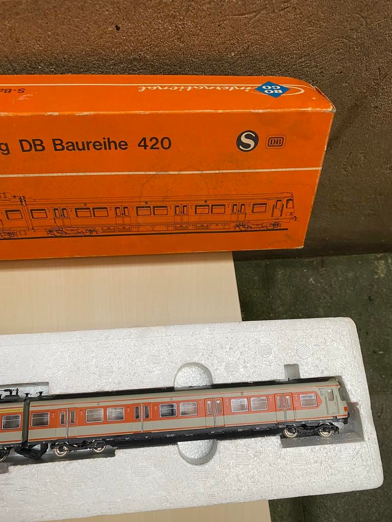 Autorail S-Bahn DB Roco, Comme neuf, Courant continu, Set de Trains, Roco