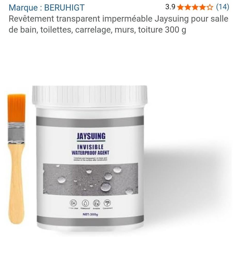transparante waterdichte coating voor badkamer, Ophalen of Verzenden, Nieuw
