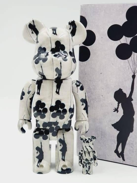 Banksy x Brandalism x Medicom toy balloon girl 400% + 100%, Verzenden, Nieuw