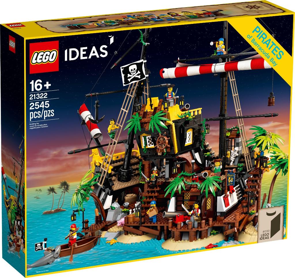 Lego Ideas Pirates of Barracuda Bay - 21322, Enfants & Bébés, Jouets | Duplo & Lego, Enlèvement, Neuf, Ensemble complet, Lego