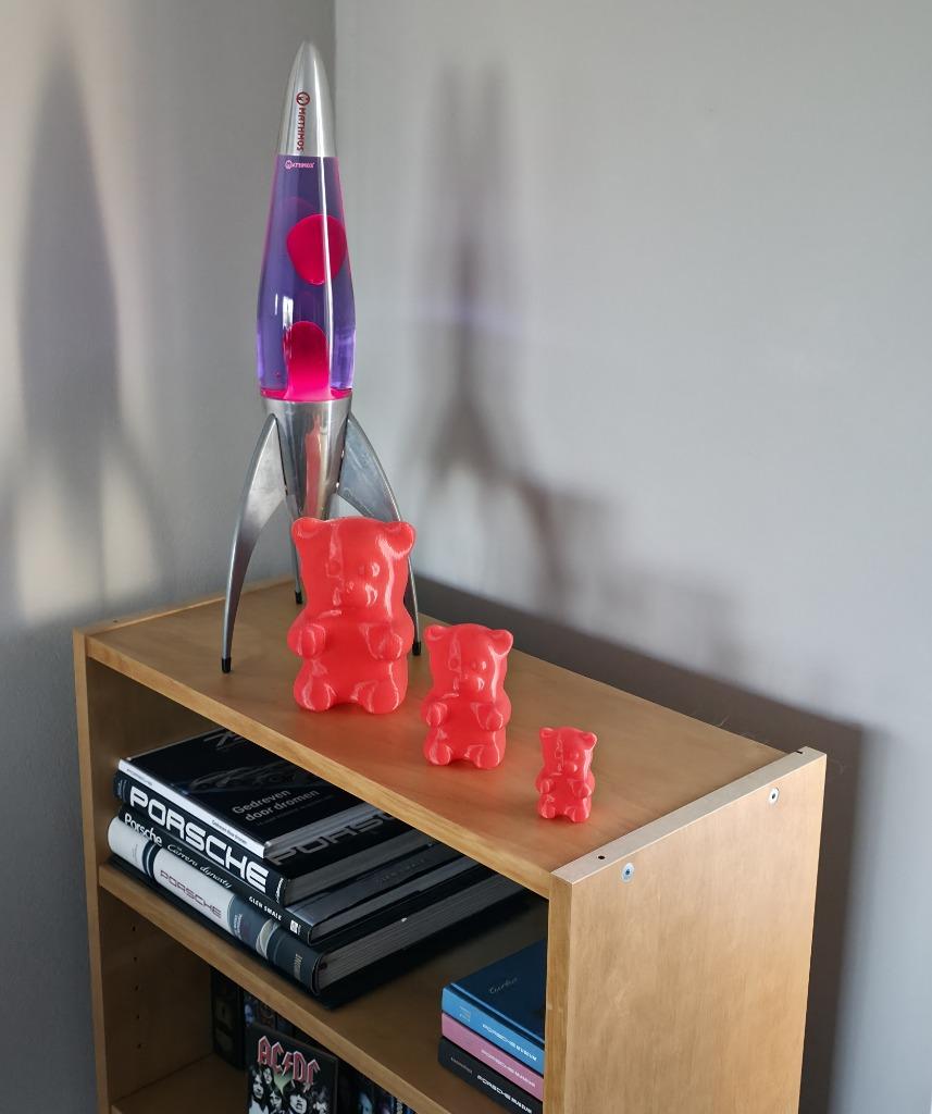 Set de présentation 3D en forme d'oursons en gélatine — Figu, Enlèvement ou Envoi