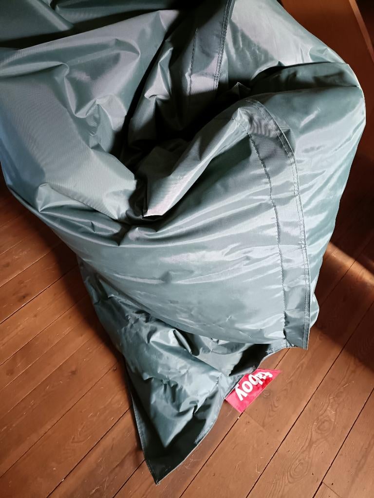 Fatboy vert 180 x 135, Ophalen, Gebruikt, Groen, Zitzakstoel