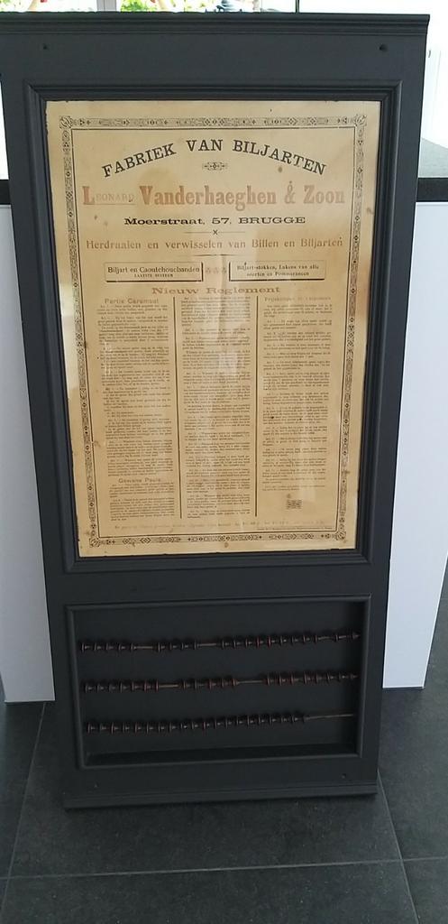 Vintage biljart kader, Ophalen, Gebruikt
