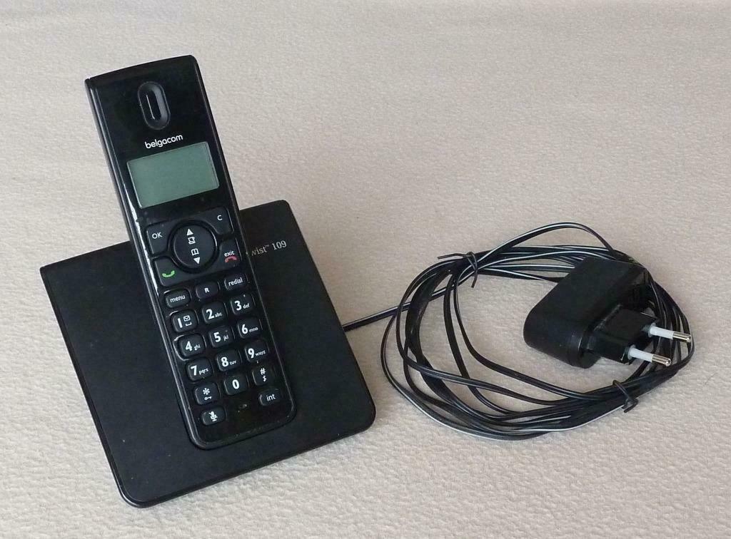portable draagbare Belgacom telefoon Twist 109, Ophalen of Verzenden, Zo goed als nieuw, 1 handset