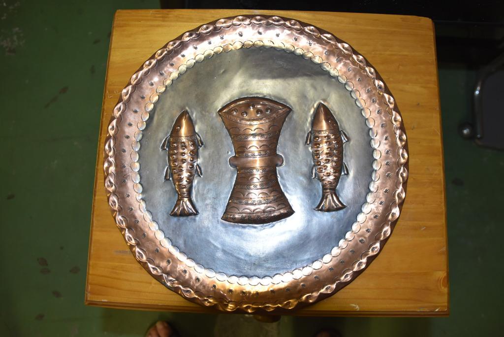 bord koper handwerk, Ophalen of Verzenden, Koper