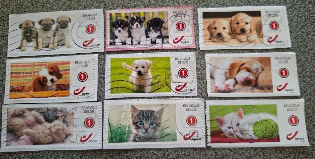 Postzegels België Thematische zegels, Ophalen of Verzenden, Gestempeld
