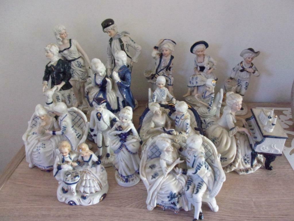 16 bibelots bleu et blanc AU CHOIX, Enlèvement ou Envoi, Comme neuf