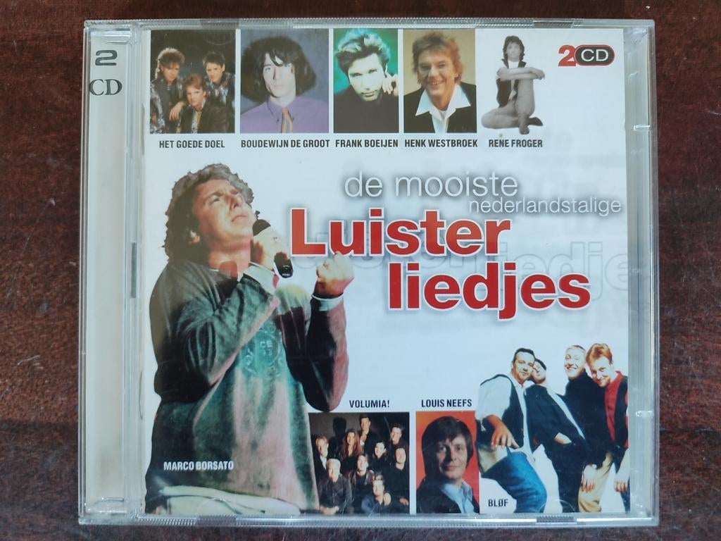 2-CD: DE MOOISTE NEDERLANDSTALIGE LUISTERLIEDJES (UNIVERSAL), Cd's en Dvd's, Ophalen of Verzenden, Zo goed als nieuw