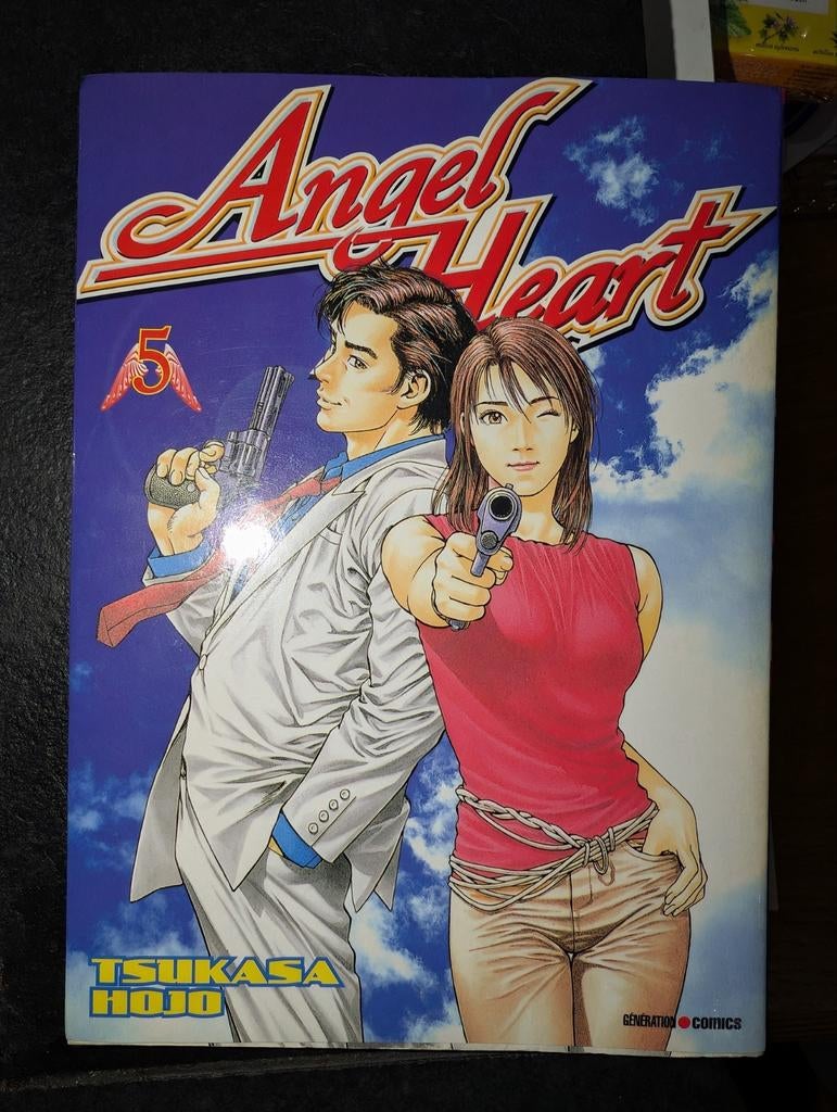 Manga Angel Heart tome 5 bon état tsukasa hojo