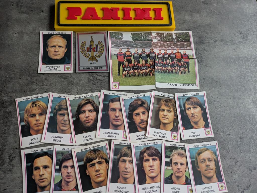 AUTOCOLLANTS PANINI FOOTBALL 80 FC LIEGE CLUB 20 1980, Envoi