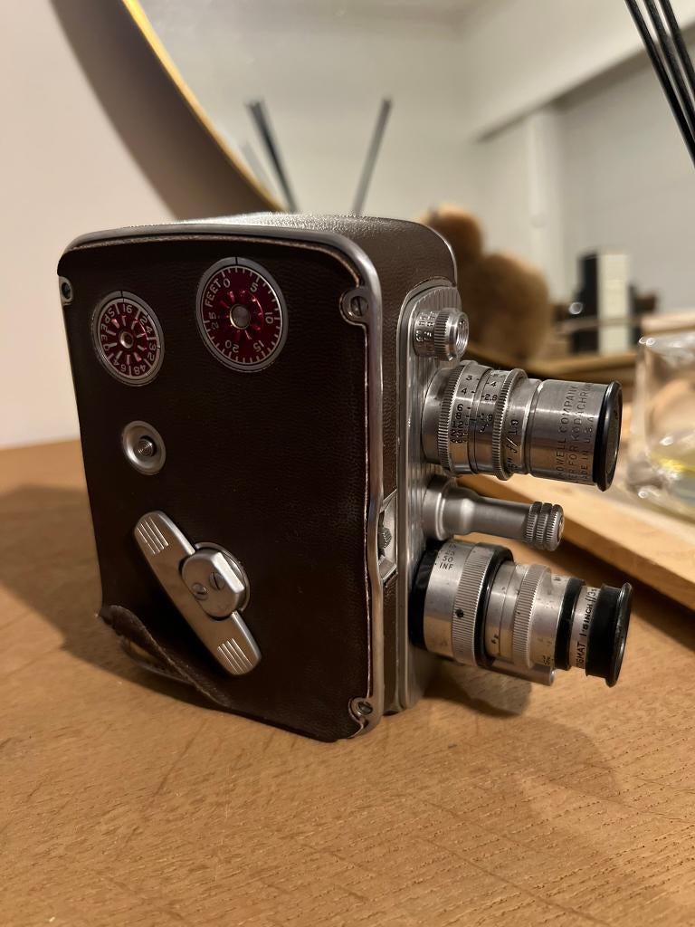 Vintage Bell & Howell Filmo Auto 8 Video Camera jaren '40, Geen idee, 1940 tot 1960, Ophalen of Verzenden, Geen idee