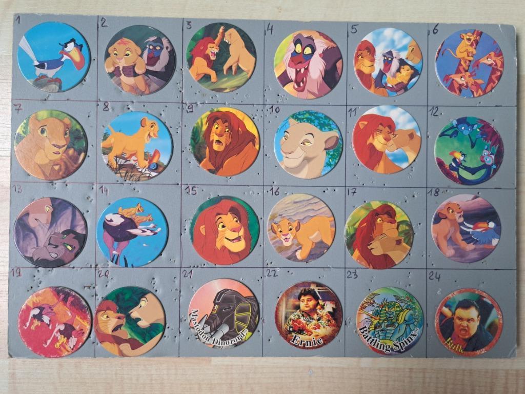 Flippo pog, flippos, skippies, petten, enz... bij de doos, Ophalen