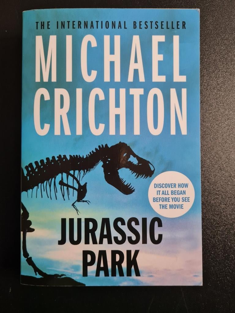 Boek: Jurassic park - Michael Crichton (Engelstalig), Boeken, Ophalen of Verzenden, Zo goed als nieuw, Michael Crichton