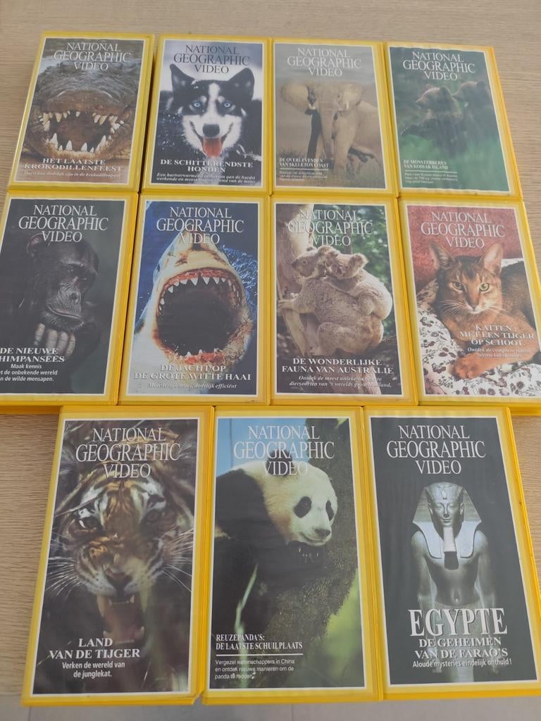 11 videos National Geographic, Ophalen