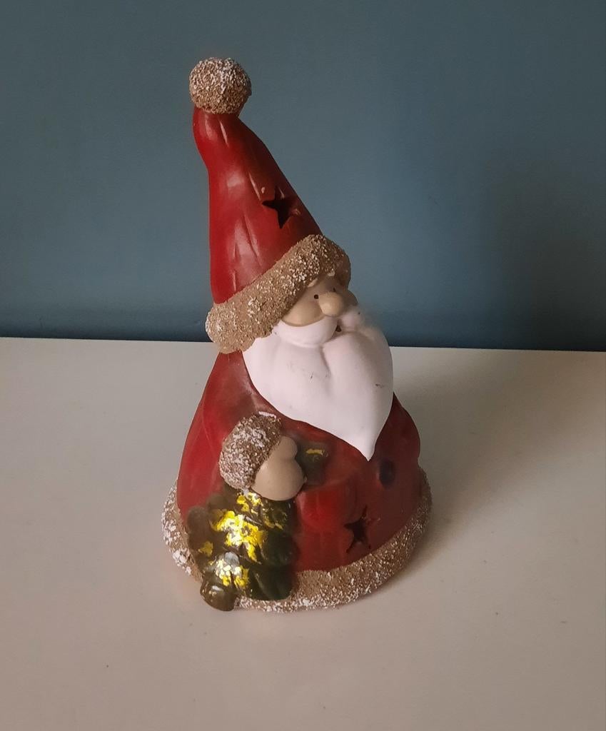 Bougeoir en forme de Père Noël, Enlèvement ou Envoi, Bougie
