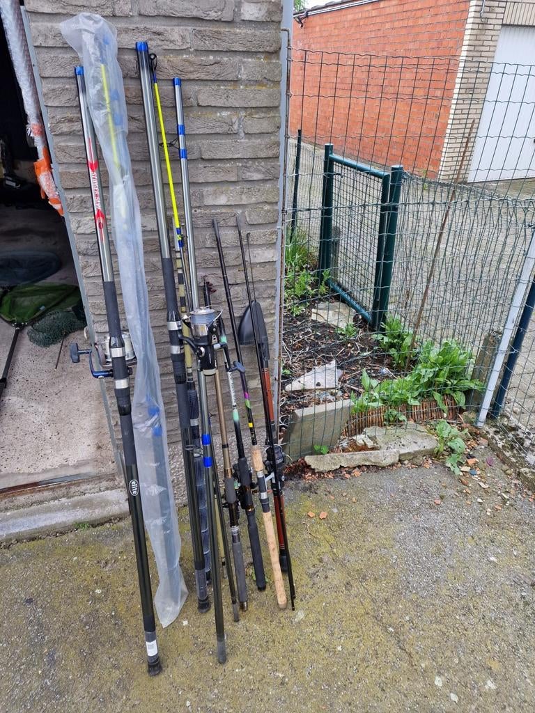 Équipement de pêche complet, Enlèvement, Utilisé, Ligne fixe