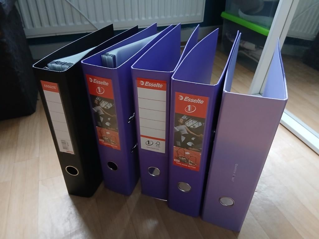 Set 5 mappen Esselte, Ophalen, Nieuw