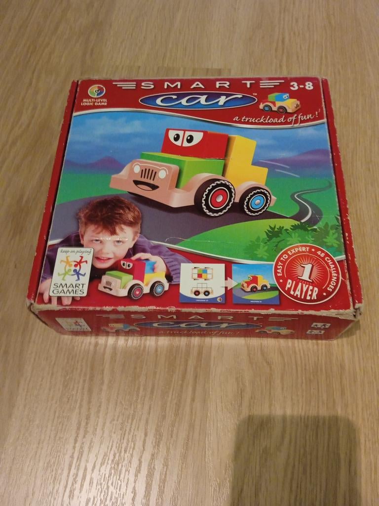 Jeux intelligents : voiture intelligente, Hobby & Loisirs créatifs, 1 ou 2 joueurs, Enlèvement ou Envoi, Comme neuf, Smart Games